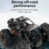 NNEOBA RC Stunt Car with HD Camera – FPV WiFi Remote Control 1:18 Climbing SUV Toy