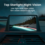 NNEOBA AHD1080P Universal Car Backup Camera Full HD Night Vision Black