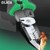 NNEOBA Multifunctional Electrician Long Nose Pliers