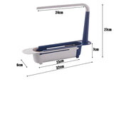 NNEOBA Telescopic Sink Rack Holder Organizer