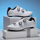 NNEOBA Ultralight Carbon Fiber Sole Road Bike Shoes