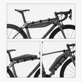 NNEOBA 1.5L Lengthened Waterproof Triangle Bike Bag 600D Polyester Green