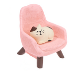 NNEOBA 1 Set Simulation Small Sofa Stool Chair Furniture Model Toys for Doll House Decoration