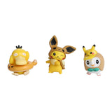 8Pcs Pokemon Anime Character Set Mini Collectible Plastic Figures