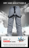 NNEOBA High-Quality Men Women Winter Thick Warm Skiing Pants