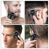 NNEOBA Electric Hair Clipper & Beard Trimmer USB Cordless Tool for Men Black