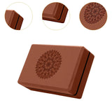 NNETM High-Density EVA Foam Yoga Block for Stretching (Brown)