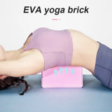 NNETM EVA Yoga Foam Blocks for Pilates & Meditation (Pink)
