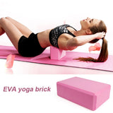 NNETM EVA Yoga Foam Blocks for Pilates & Meditation (Pink)