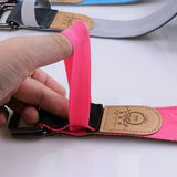 NNETM High-Density Hard EVA Yoga Block with Belt (Pink)