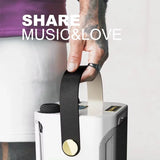 NNEOBA High Power Karaoke Bluetooth Speaker with Dual Microphone