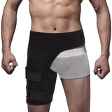 NNEOBA Adjustable Hip & Thigh Compression Sleeve Black