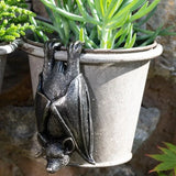 NNEOBA Resin Vampire Bat Statue Halloween Garden Decoration