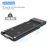 NNEOBA Foldable Treadmill with Handle