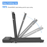 NNEOBA Foldable Treadmill with Handle