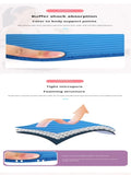 NNEOBA Thickened High Elastic Blue Yoga Mat