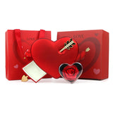 NNEOBA Heart-Shaped Jewelry Box for Valentine's Day