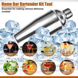NNEOBA Stainless Steel Cocktail Shaker Mixer Set