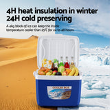 NNEDSZ Glacio 13L Portable Ice Cooler Box Camping Fridge