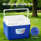 NNEDSZ Glacio 26L Portable Ice Cooler Box Camping Fridge