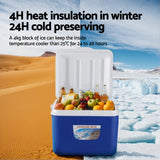 NNEDSZ Glacio 26L Portable Ice Cooler Box Camping Fridge