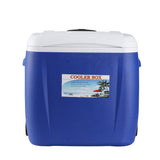 NNEDSZ Glacio 38L Portable Ice Cooler Box With Wheels Camping Fridge