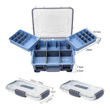NNEOBA Portable Multi-Layer Fishing Tackle Box