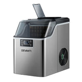 NNEDSZ Devanti Ice Maker Machine Commercial Portable Ice Cube Tray Countertop 3.2L