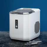 NNEDSZ 12kg Ice Maker Machine Portable Ice Cube TBar Countertop 2L Black