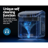 NNEDSZ Portable Ice Maker Machine Ice Cube T12kg Bar Countertop Black