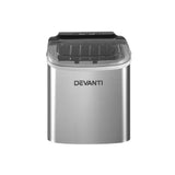 NNEDSZ 12kg Ice Maker Machine w/Self Cleaning Silver