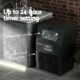 NNEDSZ Devanti Commercial Ice Maker Cube Machine 30kg