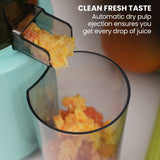 NNEMB Cold Press Slow Juicer Machine, Large Chute, 200W, Seafoam Green