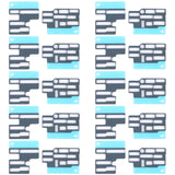 10-Pack Mainboard Fpc Connector Foam Pads For Iphone 13 Mini Replacement-1915197927001821189
