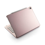 Wireless Bluetooth Keyboard Case For Ipad Pro 11 2018 - Rose Gold Colourful Backlight-1915196544135598082