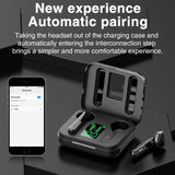 Wireless Bluetooth Earphones With Charging Box & Led Display-1915196637760851973