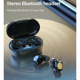 Wireless Bluetooth Earphone With Noise Reduction & Charging Box - Led Display-1915196633075814406