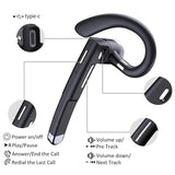 Rotatable Earhook Bluetooth Earphone For Noise Reduction Calls - No Charging Box-1915197089755828226