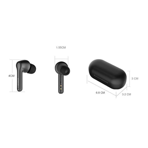 Low Latency Bluetooth 5.0 Gaming Earphones - Ete-52 Tws In-Ear - Black-1915196779582853121