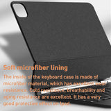 2022 T89 Magic Bluetooth Keyboard Leather Case For Ipad 10.9 Gen 10 - Black-1922443418953453573