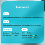 Mini Bluetooth Earphones With Magnetic Charging Box - Eb62-1915197059431010306