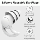 Silicone Earplugs For Sleeping - Shark Fin Design-1915197732994289668