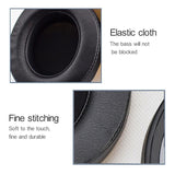 2-Pack Replacement Earpads For Razer Kraken 7.1 V2 Pro Headphones - Black Sponge Cover-1915198113577046019