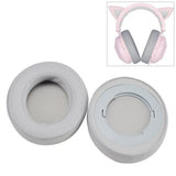2-Pack Replacement Earpads For Razer Kraken 7.1 V2 Pro Headphones - Grey Sponge Net Cover-1922443446656831488