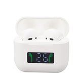 Wireless Bluetooth Earphones With Touch Display - White-1915196624737538048