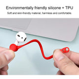 Anti-Lost Wireless Headphones With Lanyard For Apple 1 / 2 - White-1915196639912529922