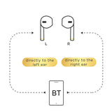 Silver Binaural Tws Bluetooth 5.0 Earphones - T03S Pride Version-1915196597621362691