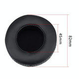 2-Pack Thickened Earphone Cushion Covers For Skullcandy Hesh 2.0 With Mesh - Black-1922443453359329282