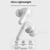 Wireless Bluetooth 5.2 Earphones With Anc & Enc Noise Reduction - White-1915196637286895621