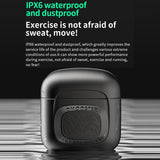 Wireless Bluetooth 5.3 Earphones - Black Ipx6 Edc-1915196506898567171